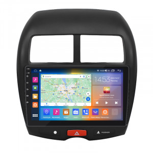 Штатная магнитола Lesko для Mitsubishi RVR III Рестайлинг 2012-2017 экран 10" 4/64Gb CarPlay 4G Wi-Fi GPS Prime