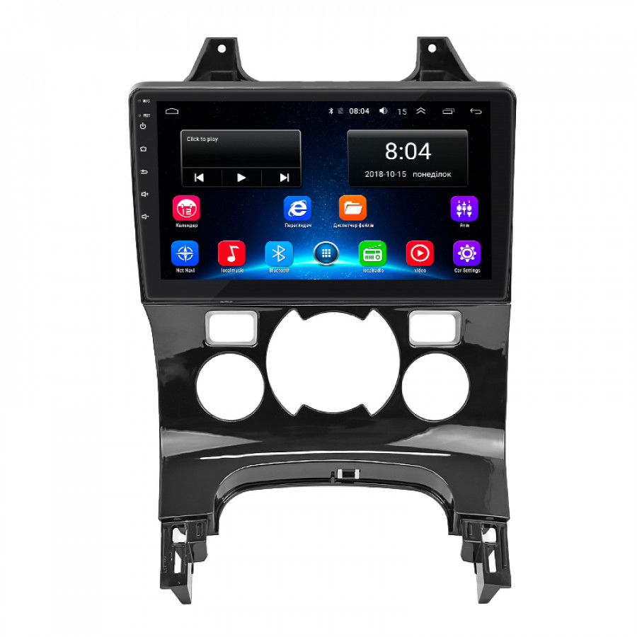 Штатная магнитола Lesko для Peugeot 5008 I Рестайлинг 2013-2016 экран 9" 2/32Gb Wi-Fi GPS Base