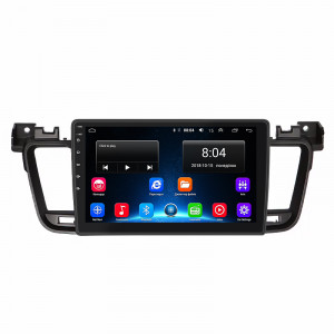 Штатная магнитола Lesko для Peugeot 508 I 2011-2014 экран 9" 2/32Gb Wi-Fi GPS Base