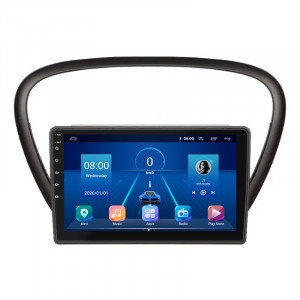 Штатная магнитола Lesko для Peugeot 607 I Рестайлинг 2004-2010 экран 9" 4/32Gb 4G Wi-Fi GPS Top