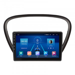 Штатная магнитола Lesko для Peugeot 607 I Рестайлинг 2004-2010 экран 9" 6/128Gb 4G Wi-Fi GPS Top