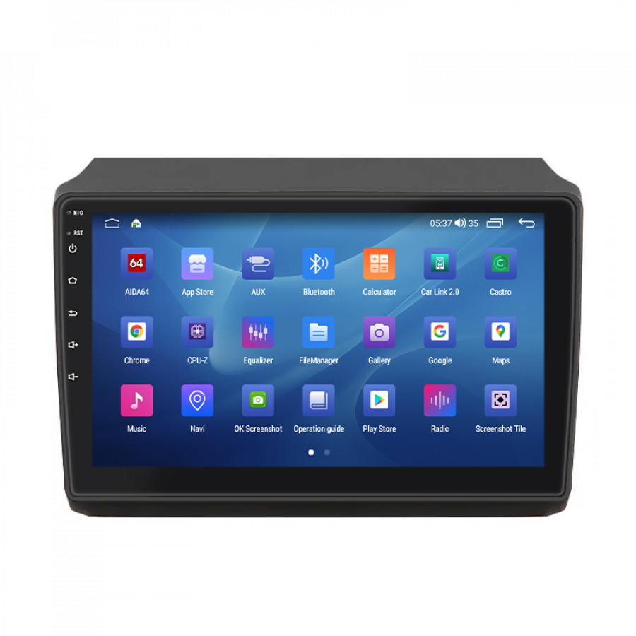 Штатная магнитола Lesko для Peugeot Boxer II Рестайлинг 2011-н.в. экран 9" 2/32Gb CarPlay 4G Wi-Fi GPS Prime