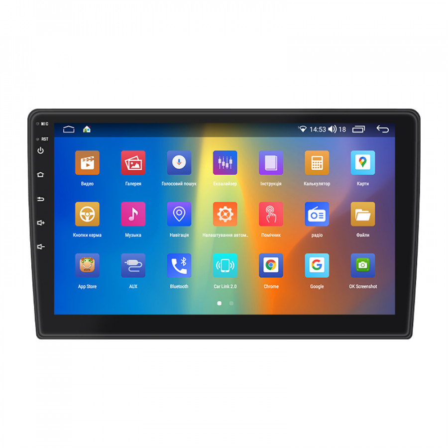 Штатная магнитола Lesko для Peugeot Expert II 2007-2012 экран 9" 4/64Gb CarPlay 4G Wi-Fi GPS Prime