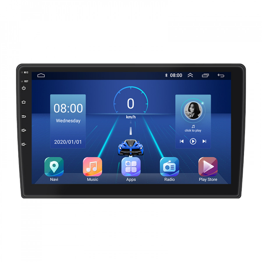 Штатная магнитола Lesko для Peugeot Expert II 2007-2012 экран 9" 6/128Gb 4G Wi-Fi GPS Top