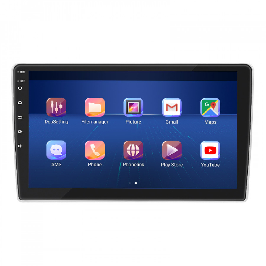 Штатная магнитола Lesko для Peugeot Expert II Рестайлинг 2012-2016 экран 9" 6/128Gb 4G Wi-Fi GPS Top