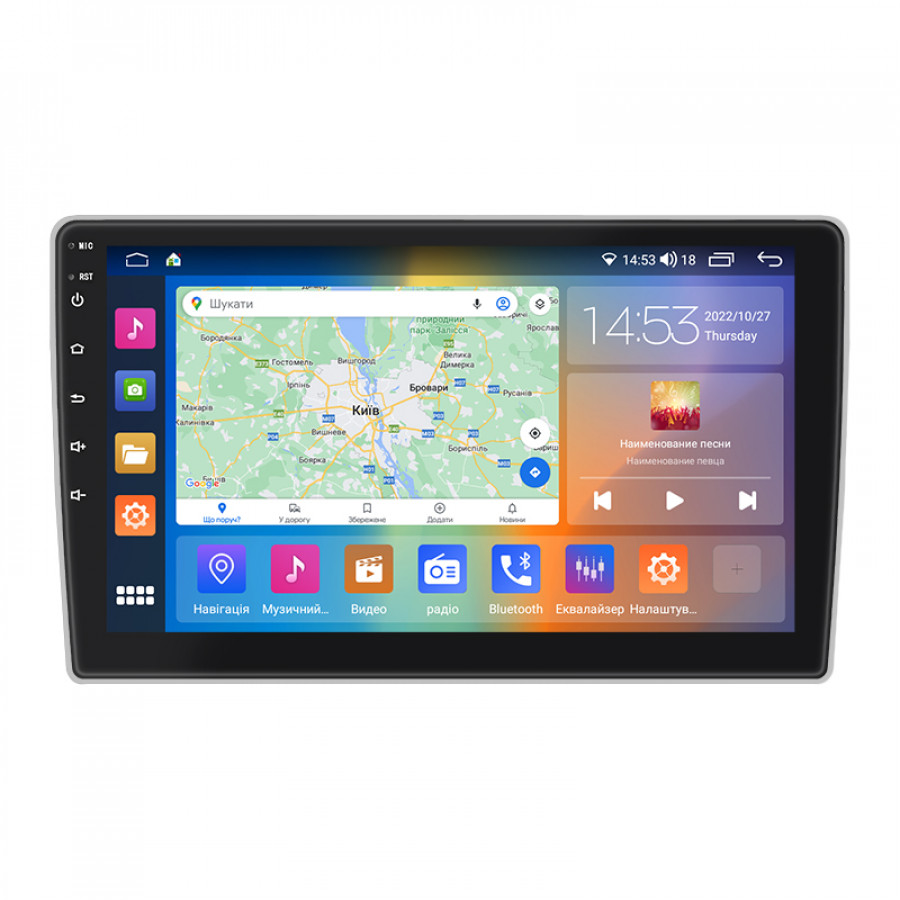 Штатная магнитола Lesko для Peugeot Partner II Рестайлинг 2 2015-н.в. экран 9" 4/64Gb CarPlay 4G Wi-Fi GPS Prime