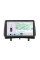 Штатная магнитола Lesko для Renault Clio III 2005-2009 экран 9" 4/64 QLED CarPlay 4G Wi-Fi GPS 360 Prime
