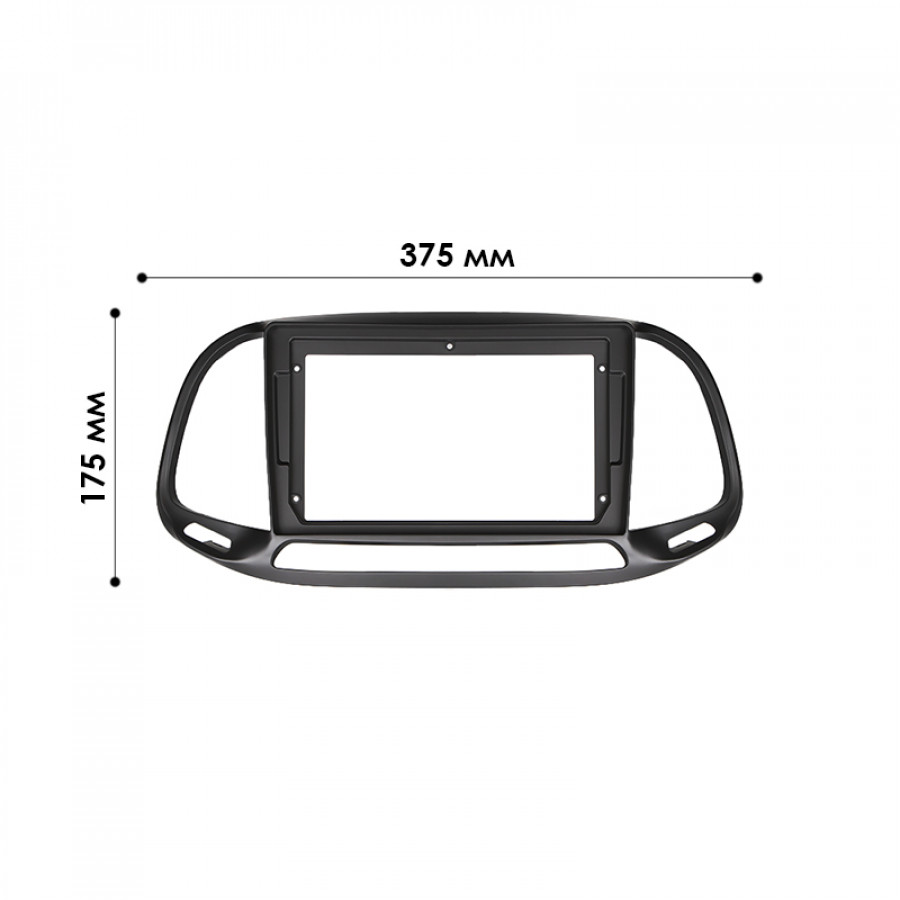 Переходная рамка Fiat Doblo 2015+ (7255) 9"