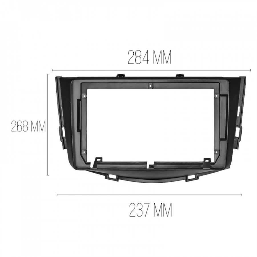 Переходная рамка Lifan X60 2011-2017 (7267) 9"