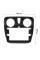 Переходная рамка Renault Dacia Dokker 2012-2021 Lodgy 2012-2022 Sandero 2012+ (7890) 9"
