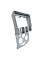 Переходная рамка Renault Logan 2004-2009 Dacia Logan 2004-2008 (RE 038N) 7174 9" Silver