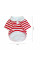 Рубашка поло для собак и кошек 2306CGHY5160 демисезонная  Red XS