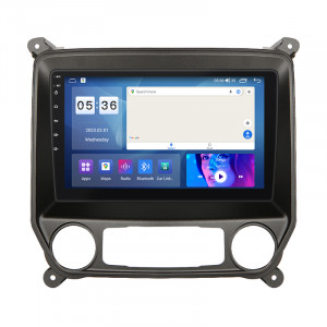 Штатная магнитола Lesko для Chevrolet Silverado III (K2XX) Рестайлинг 2015-2019 экран 10" 2/32Gb CarPlay 4G Wi-Fi GPS Prime
