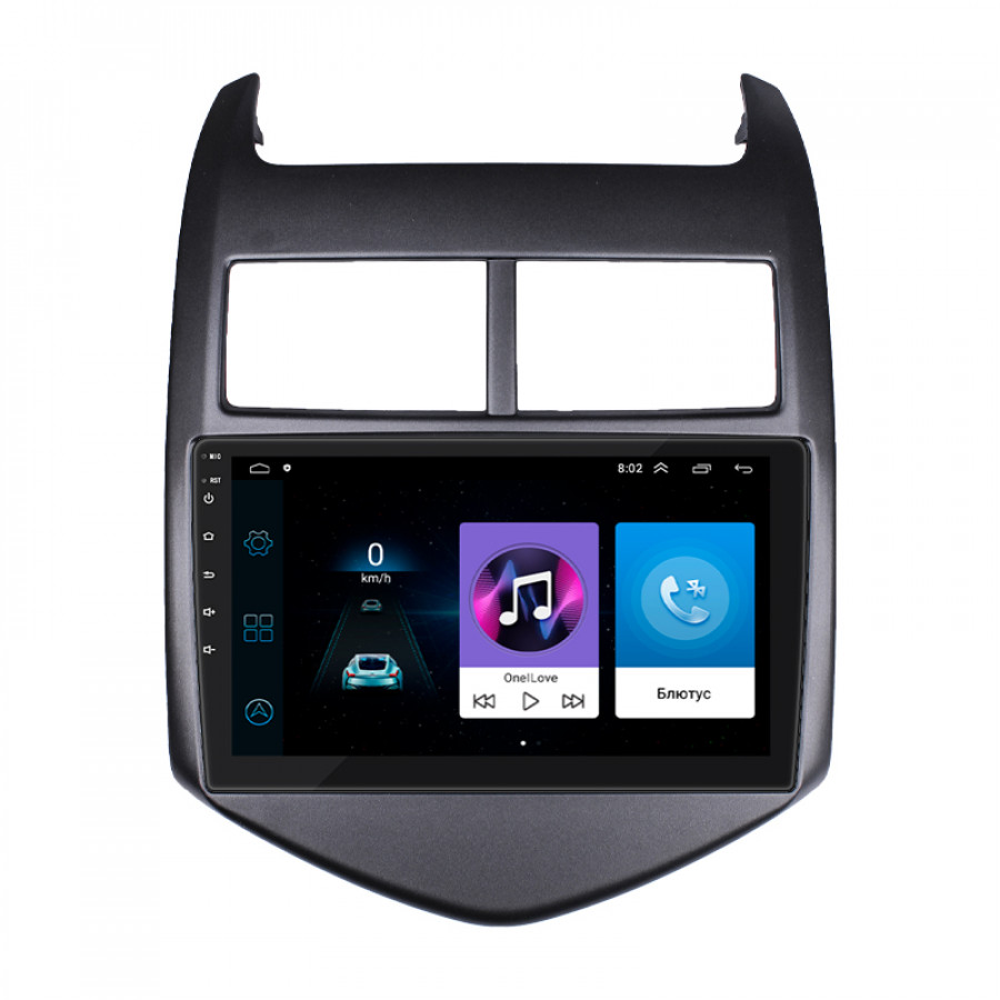 Штатная магнитола Lesko для Chevrolet Sonic I 2011-2016 экран 9" 2/32Gb Wi-Fi GPS Base