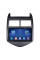Штатная магнитола Lesko для Chevrolet Sonic I 2011-2016 экран 9" 2/32Gb 4G Wi-Fi GPS Top