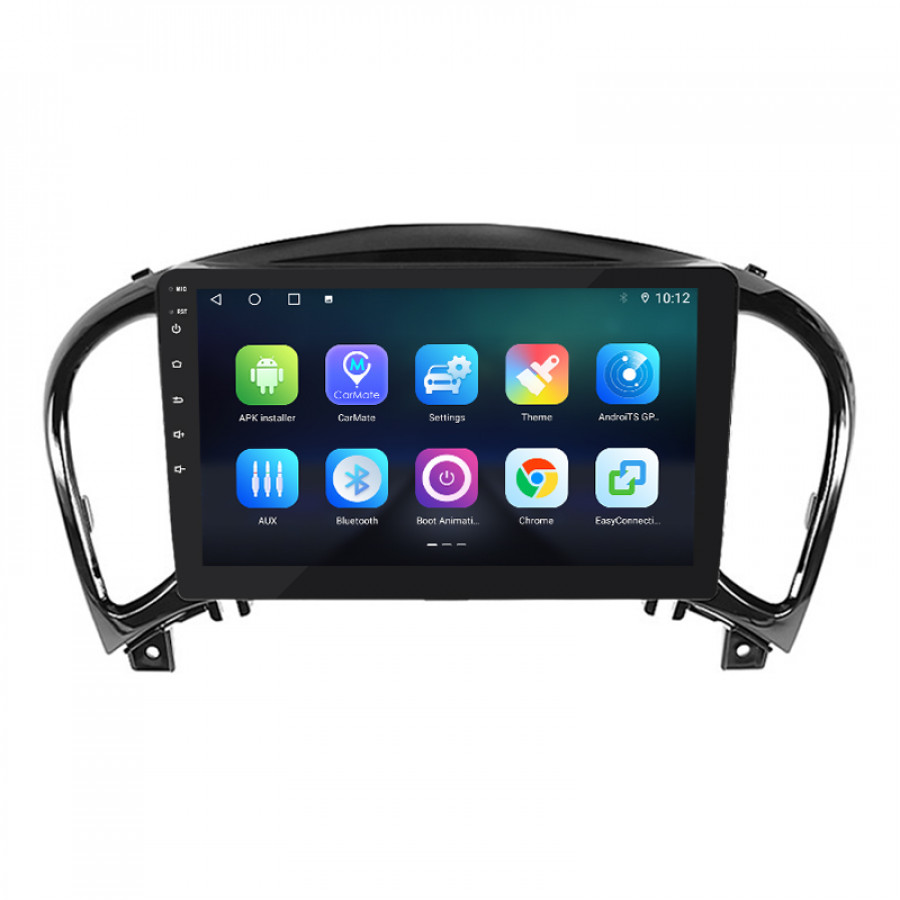 Штатная магнитола Lesko для Nissan Juke I Рестайлинг 2014-2019 экран 9" 4/64Gb 4G Wi-Fi GPS Top