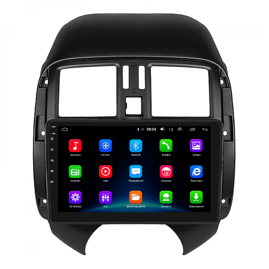 Штатная магнитола Lesko для Nissan Latio I (N17) 2012-2014 экран 9" 2/32Gb Wi-Fi GPS Base