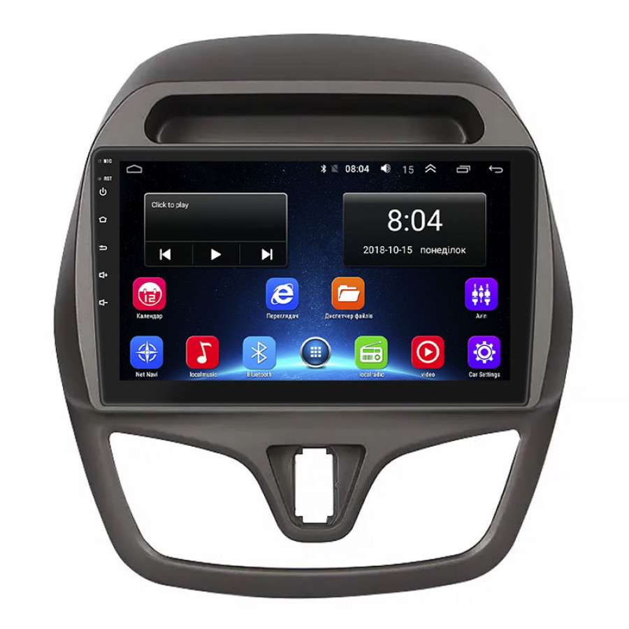 Штатная магнитола Lesko для Chevrolet Spark IV 2015-2018 экран 9" 2/32Gb Wi-Fi GPS Base