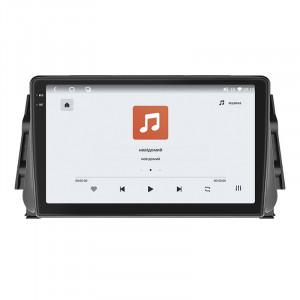 Штатная магнитола Lesko для Nissan Micra V 2017-н.в. экран 9" 4/64 QLED CarPlay 4G Wi-Fi GPS 360 Prime