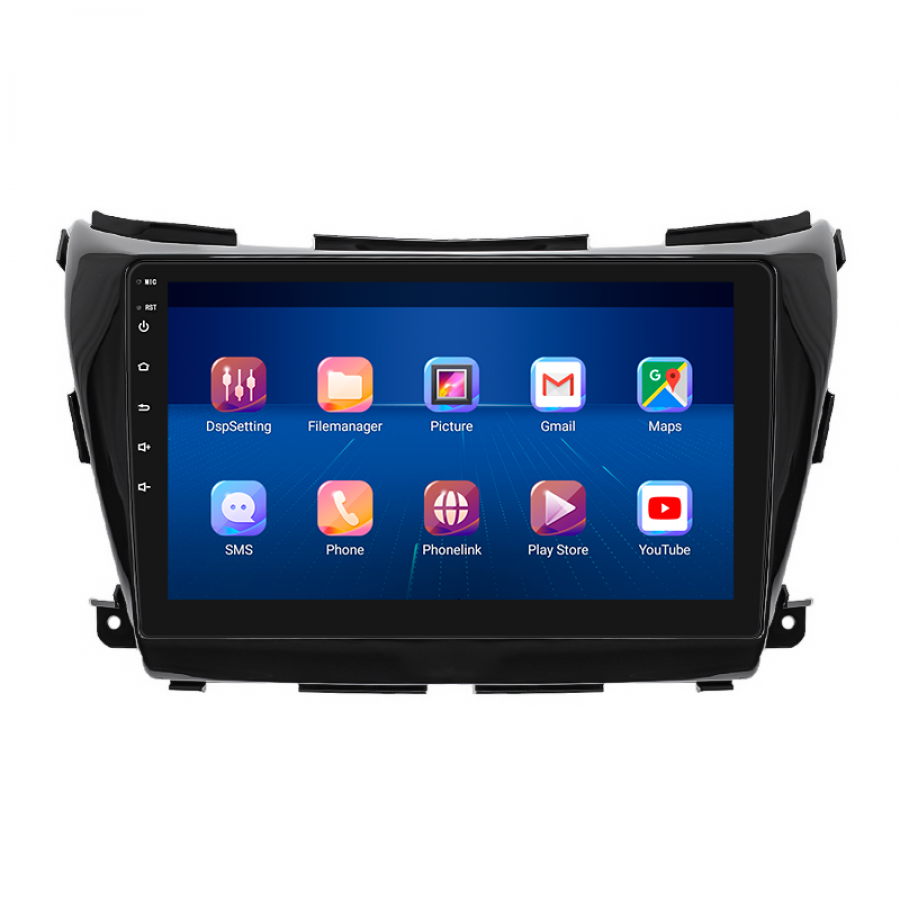 Штатная магнитола Lesko для Nissan Murano III (Z52) 2014-н.в. экран 10" 6/128Gb 4G Wi-Fi GPS Top
