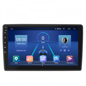 Штатная магнитола Lesko для Nissan Navara (Frontier) III (D40) ver 2 2005-2010 экран 9" 2/32Gb 4G Wi-Fi GPS Top
