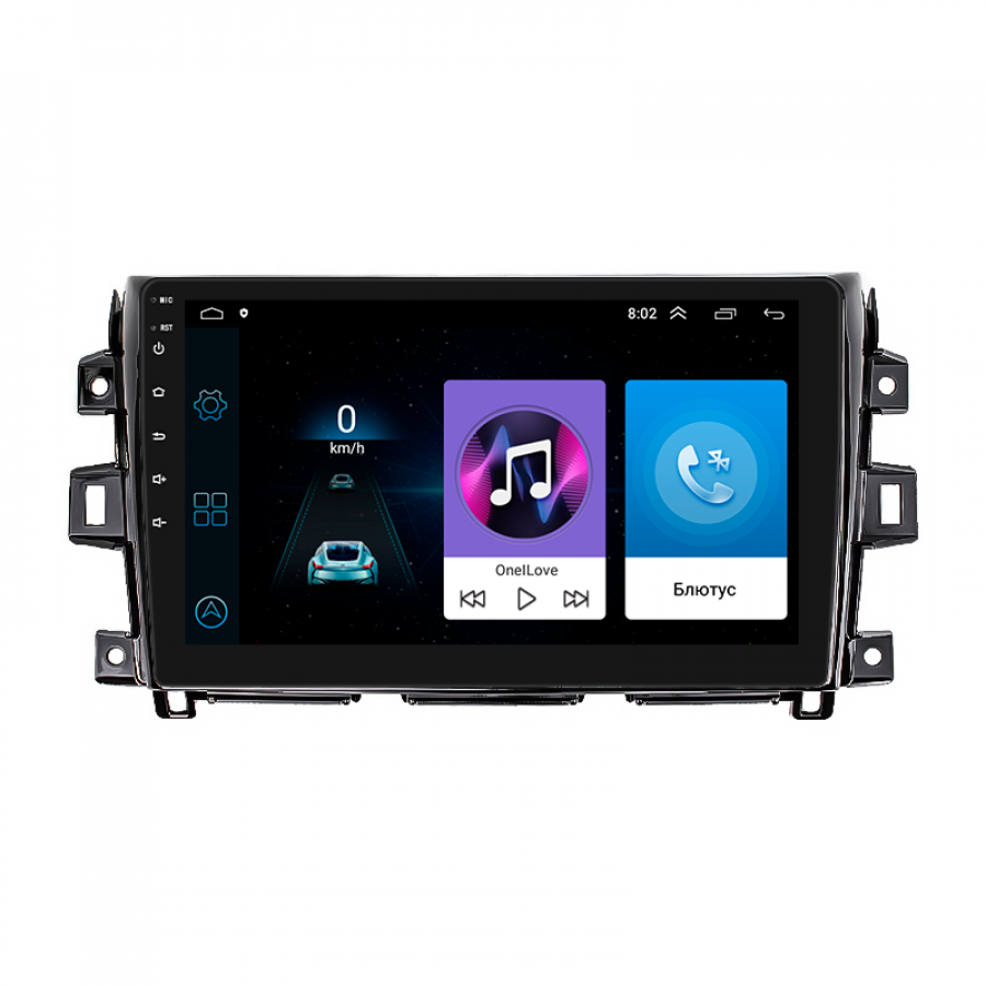 Штатная магнитола Lesko для Nissan Navara (Frontier) IV (D23) 2014-2016 экран 10" 1/16Gb Wi-Fi GPS Base