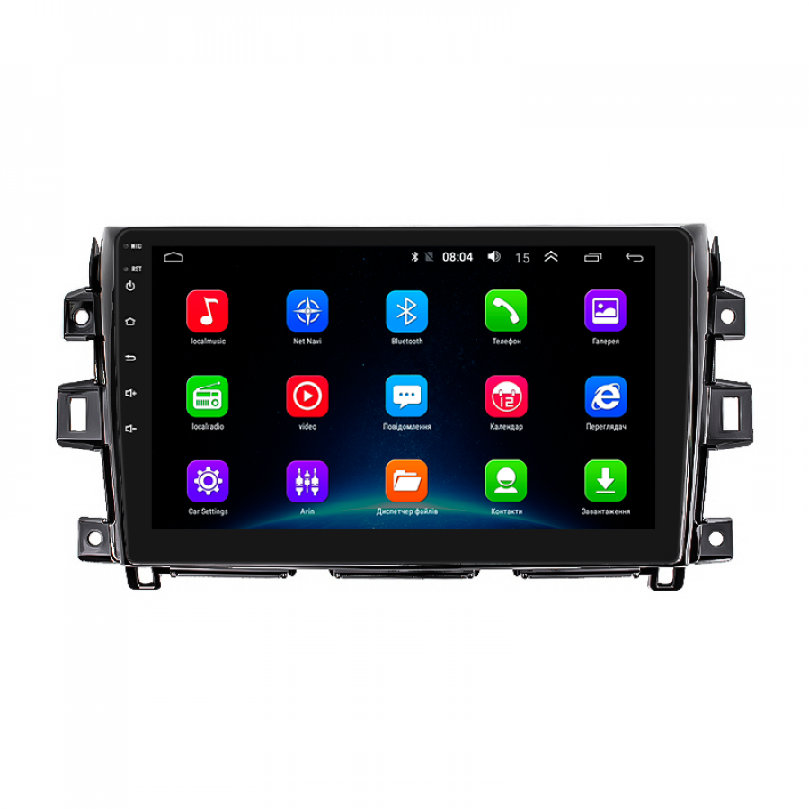 Штатная магнитола Lesko для Nissan Navara (Frontier) IV (D23) 2014-2016 экран 10" 2/32Gb Wi-Fi GPS Base