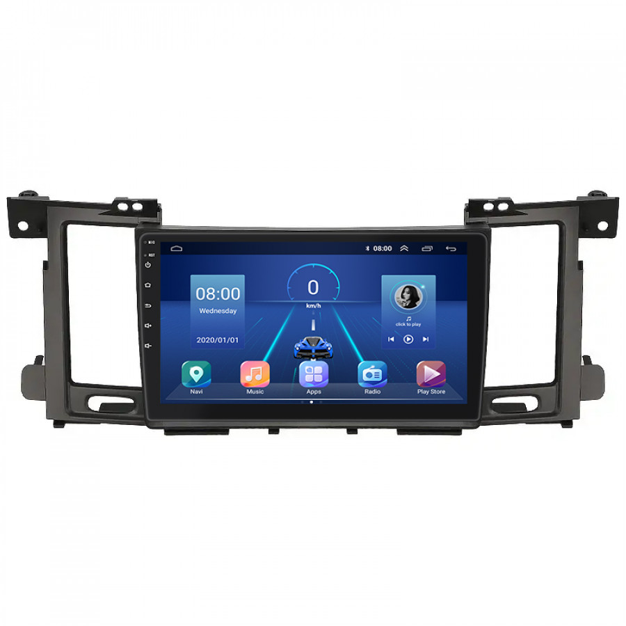 Штатная магнитола Lesko для Nissan Patrol VI (Y62) 2010-2014 экран 9" 6/128Gb 4G Wi-Fi GPS Top