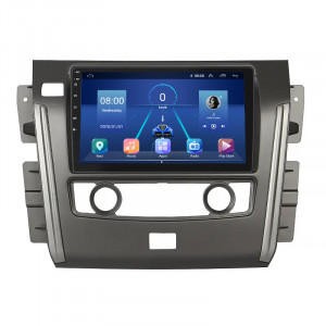 Штатная магнитола Lesko для Nissan Patrol VI (Y62) ver 2 2010-2020 экран 10" 2/32Gb 4G Wi-Fi GPS Top