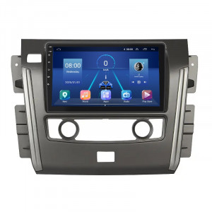 Штатная магнитола Lesko для Nissan Patrol VI (Y62) ver 2 2010-2020 экран 10" 6/128Gb 4G Wi-Fi GPS Top