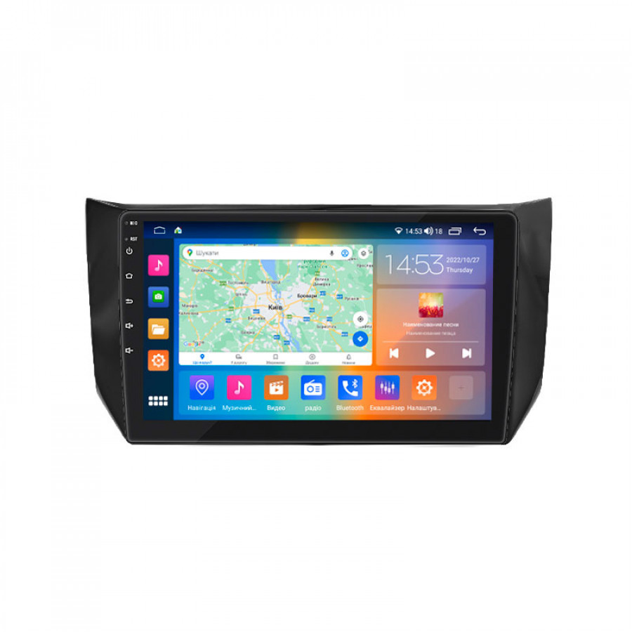 Штатная магнитола Lesko для Nissan Sentra VII (B17) Рестайлинг 2015-2019 экран 10" 4/64Gb CarPlay 4G Wi-Fi GPS Prime