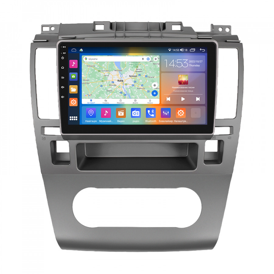 Штатная магнитола Lesko для Nissan Tiida I 2004-2012 экран 9" 4/64Gb CarPlay 4G Wi-Fi GPS Prime