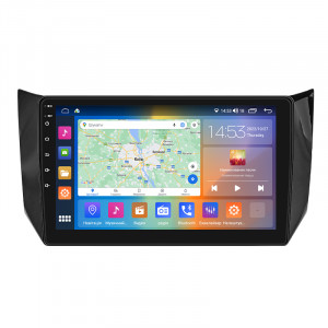 Штатная магнитола Lesko для Nissan Tiida II 2015-2018 экран 10" 2/32Gb CarPlay 4G Wi-Fi GPS Prime