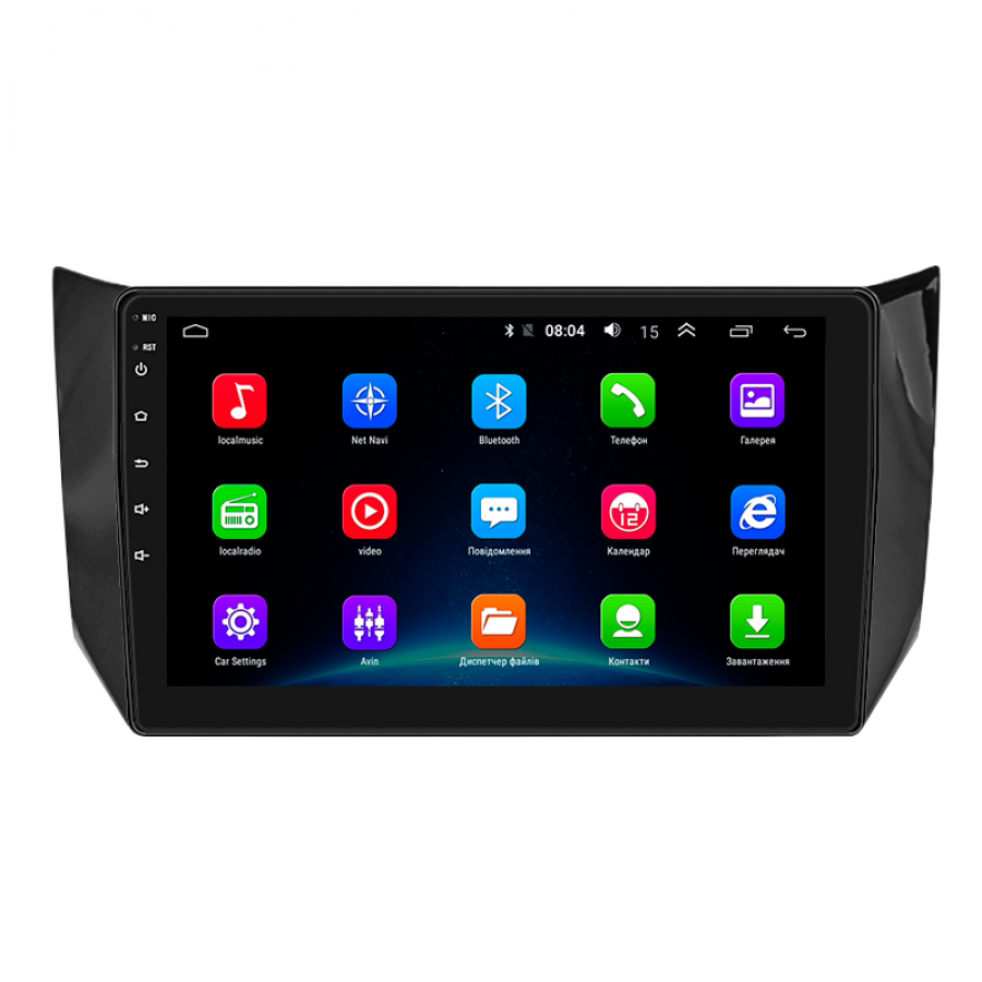 Штатная магнитола Lesko для Nissan Tiida II 2015-2018 экран 10" 2/32Gb 4G Wi-Fi GPS Top