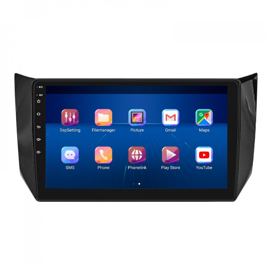 Штатная магнитола Lesko для Nissan Tiida II 2015-2018 экран 10" 6/128Gb 4G Wi-Fi GPS Top