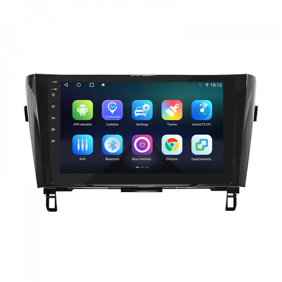 Штатная магнитола Lesko для Nissan X-Trail III 2013-2019 экран 10" 4/32Gb 4G Wi-Fi GPS Top