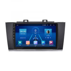 Штатная магнитола Lesko для Subaru Legacy VI 2014-2017 экран 9" 4/64Gb 4G Wi-Fi GPS Top