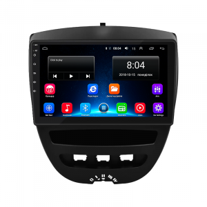 Штатная магнитола Lesko для Toyota Aygo I 2005-2009 экран 10" 2/32Gb Wi-Fi GPS Base