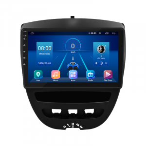 Штатная магнитола Lesko для Toyota Aygo I 2005-2009 экран 10" 2/32Gb 4G Wi-Fi GPS Top