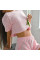Женский комплект для дома и сна SM24107A футболка и шорты женская пижама Pink S