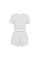 Женский комплект для дома и сна SM24107A футболка и шорты женская пижама White L