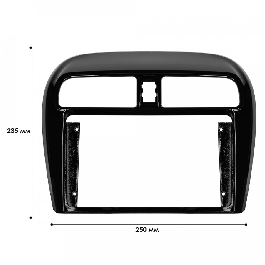 Переходная рамка Mitsubishi Mirage 2012-2018 (6753) 9"