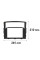 Переходная рамка Mitsubishi Pajero 2007+ (TK 0557)  6627 9" Black