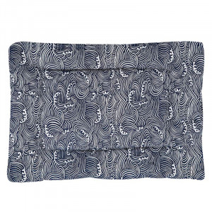 Лежак для домашнего животного для котов и собак Taotaopets 563301 Blue Waves S