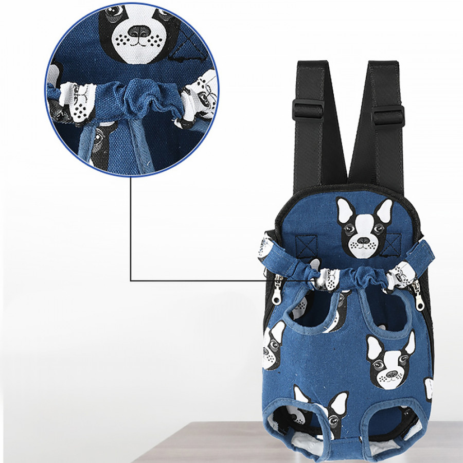 Рюкзак- кенгуру для животных SY210814 Dog Blue L