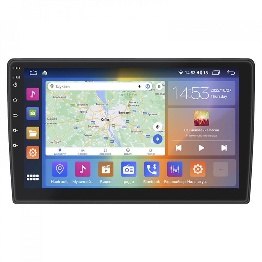 Штатная магнитола Lesko для Chrysler Aspen  2006-2008 экран 9" 2/32Gb CarPlay 4G Wi-Fi GPS Prime