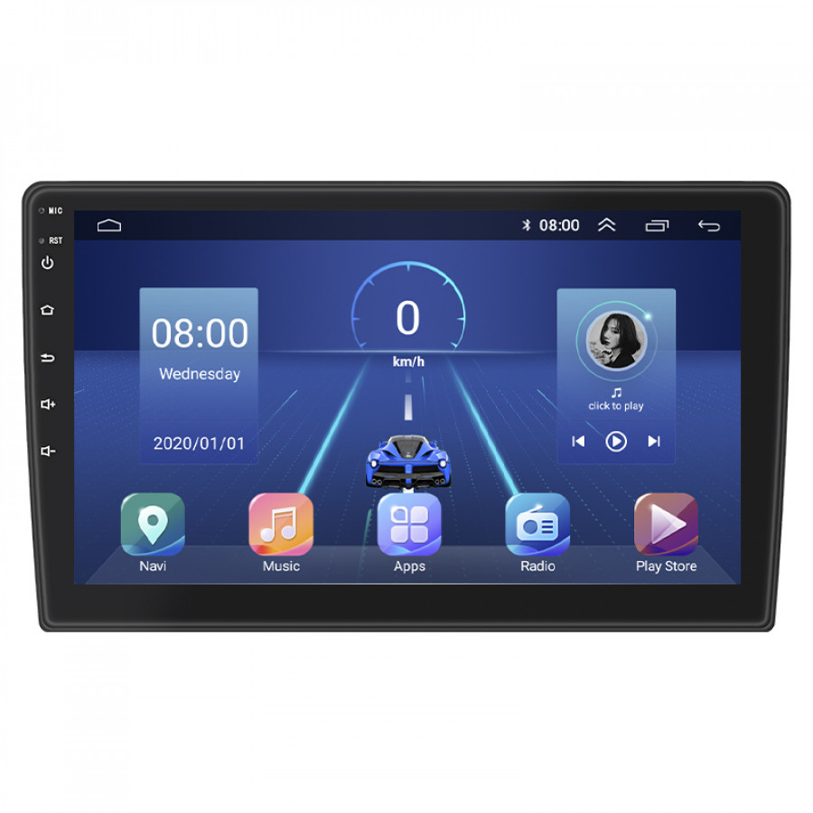 Штатная магнитола Lesko для Chrysler Aspen  2006-2008 экран 9" 4/64Gb CarPlay 4G Wi-Fi GPS Prime