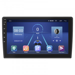 Штатная магнитола Lesko для Chrysler Aspen  2006-2008 экран 9" 2/32Gb 4G Wi-Fi GPS Top