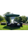 Садова розкладна парасоля Funfit Garden (діаметр - 3 метри) з боковою стійкою, Зелена