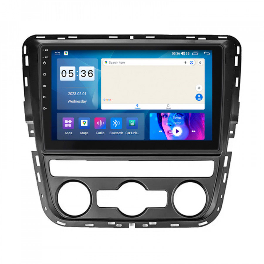 Штатная магнитола Lesko для Volkswagen Passat I / NMS Auto AC 2011-2015 экран 9" 4/64Gb CarPlay 4G Wi-Fi GPS Prime